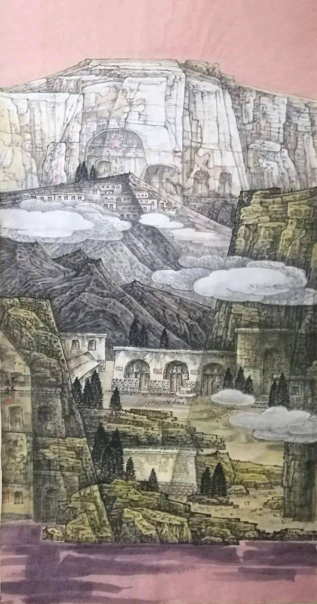 【国画天地】他的山水画重气势,讲笔韵,有一种大气象_藁城_河北_石齐