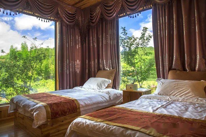 2021年度三明网红打卡推荐地展播大田茶美人景区古堡民宿