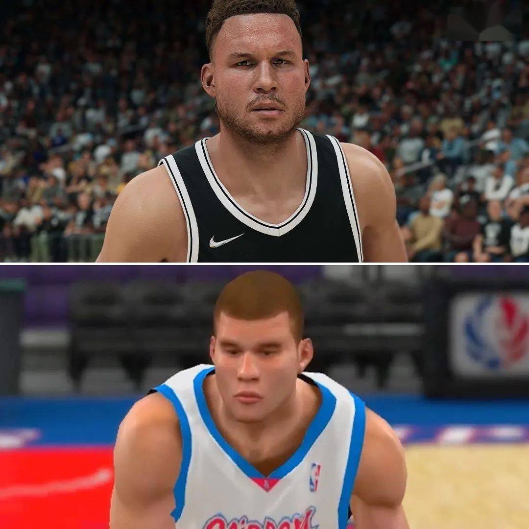 科技在进步！球员2K对比图