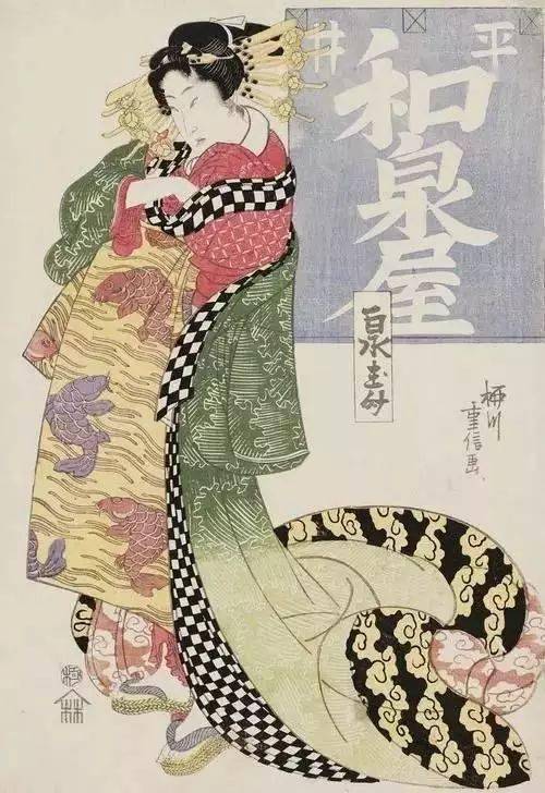唐代《簪花仕女图》与日本女人一切尽在不言中_浮世绘_艺术_时代