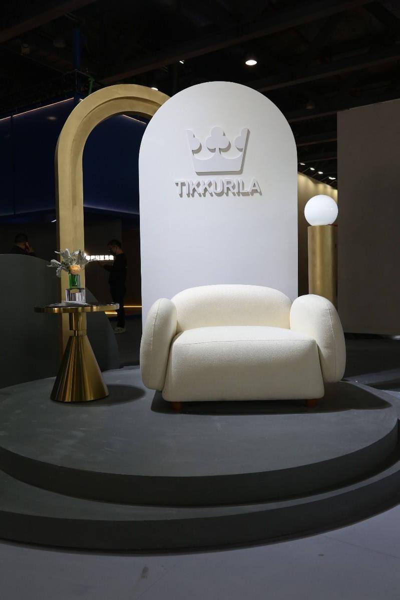 广州来自北欧灵动色彩的“青春之约”芬琳漆亮相2021广州设计周