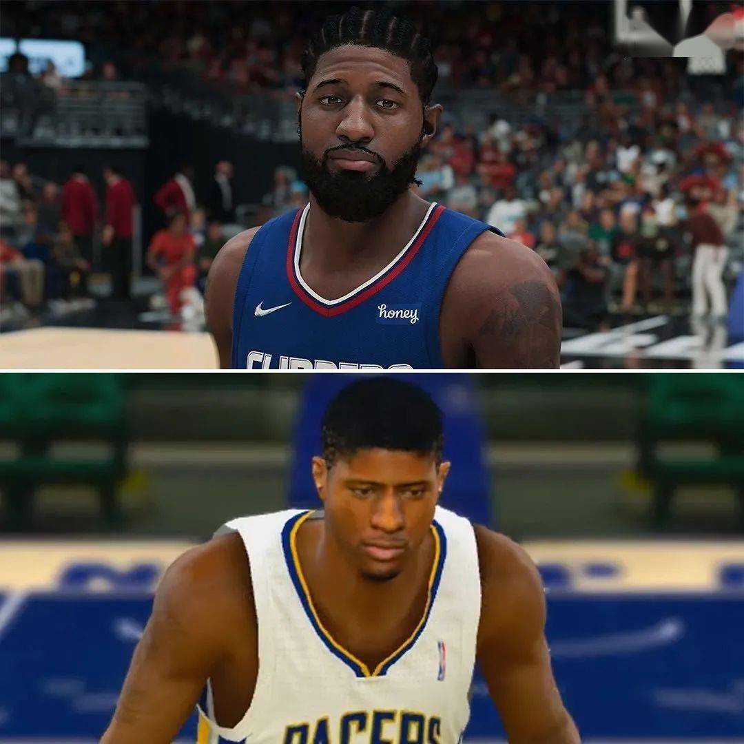 科技在进步！球员2K对比图