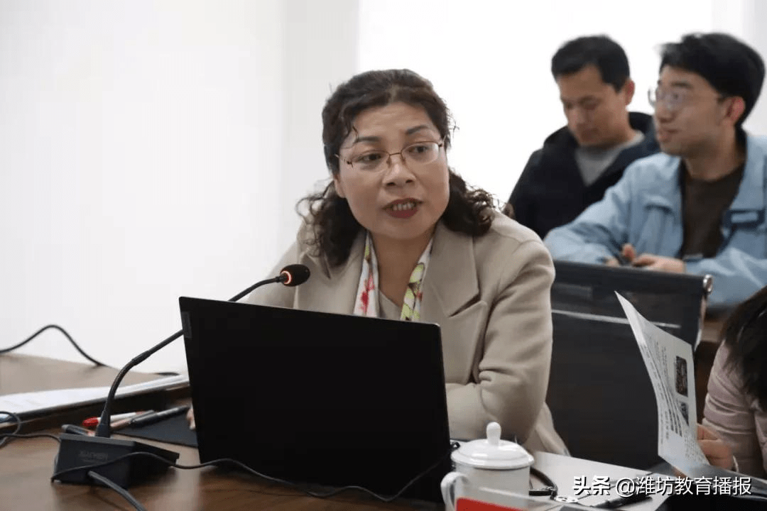 并作了《尚文中学八年课堂改进实践研究》的专题汇报
