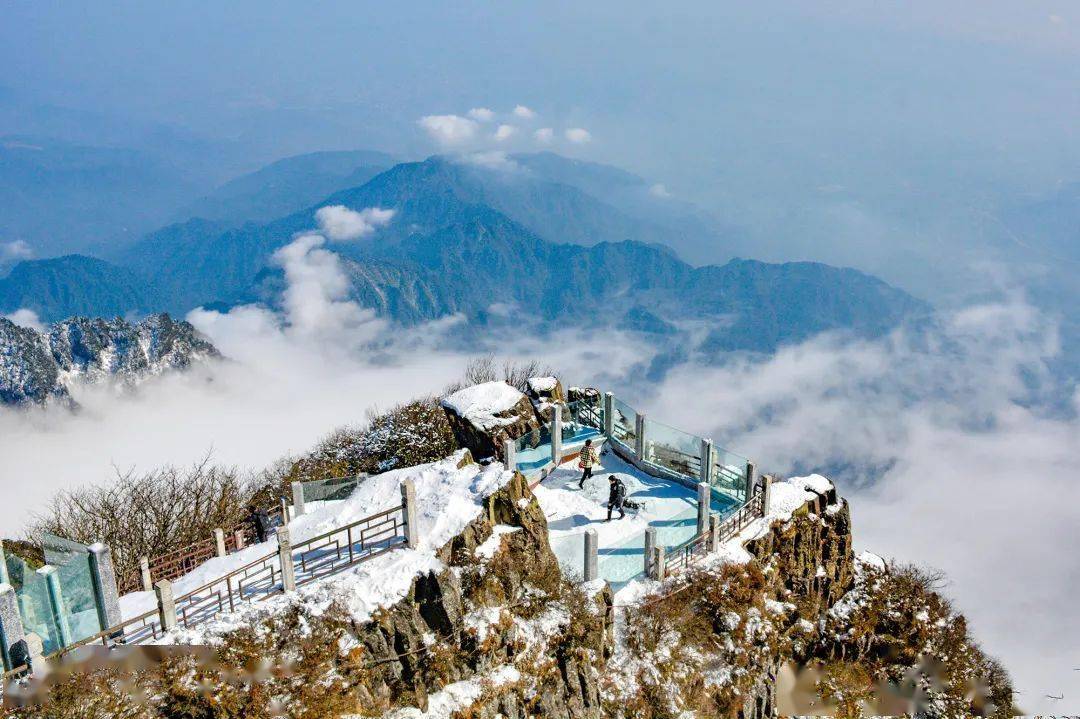 我单方面宣布,这组峨眉山冬日图封神!_冰天雪地_greater_snow