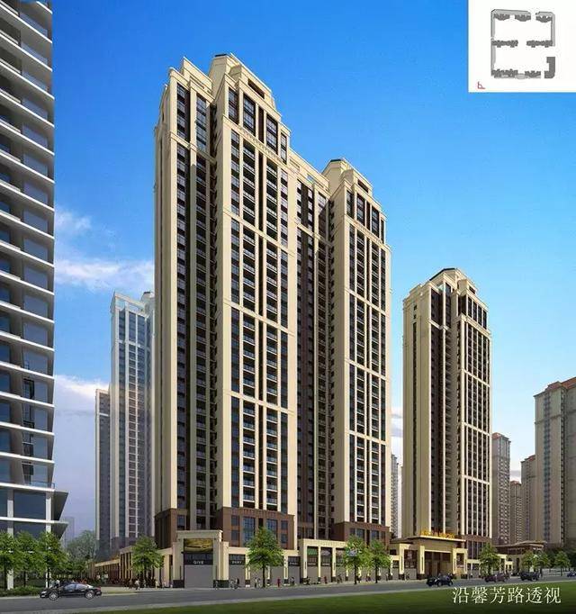 晋江当代万国城三期效果图户型图公开主推97㎡143㎡三到四房