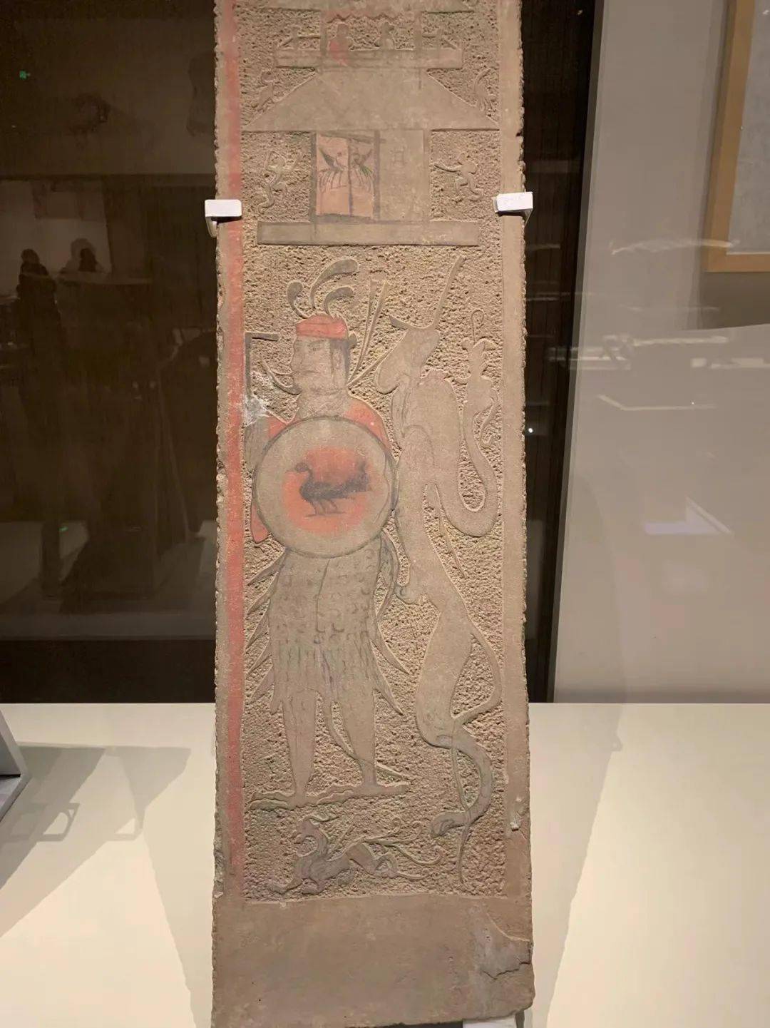 神木市出土秋神"蓐收"画像石汉华仓遗址复原图西安市灞桥区出土彩绘陶