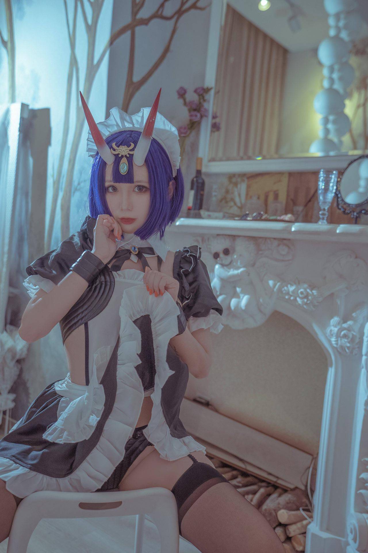 童子|酒吞童子女仆cosplay