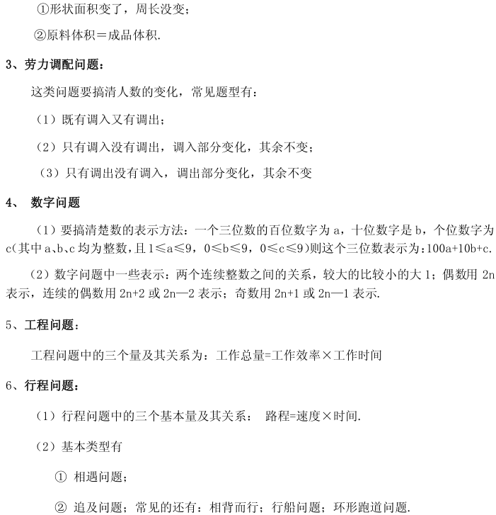 音视频|初中数学 | 36个核心考点，初一数学上册期末就考这些！