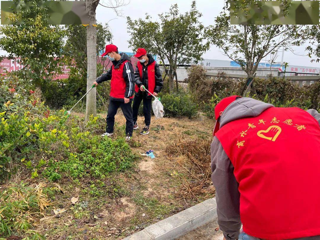 團縣委組織志願者助力農村人居環境整治