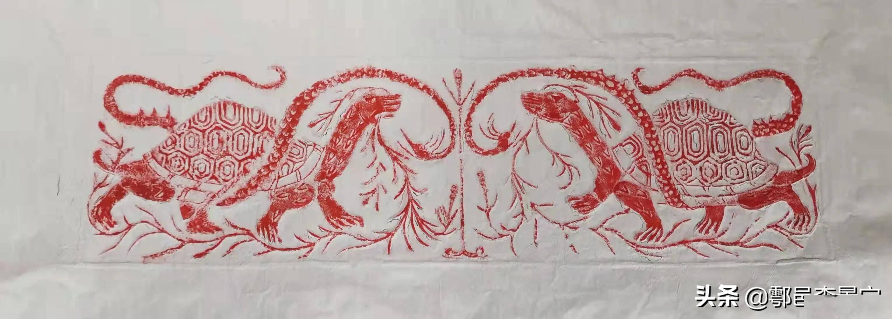 探秘二十一汉代高浮雕四神纹画像砖如何从神话走向神画