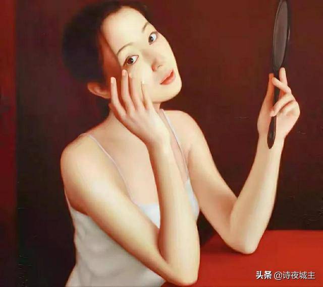 艺术不能随波逐流,李贵君女人油画,体态丰盈,性情既纯真又妩媚_创新