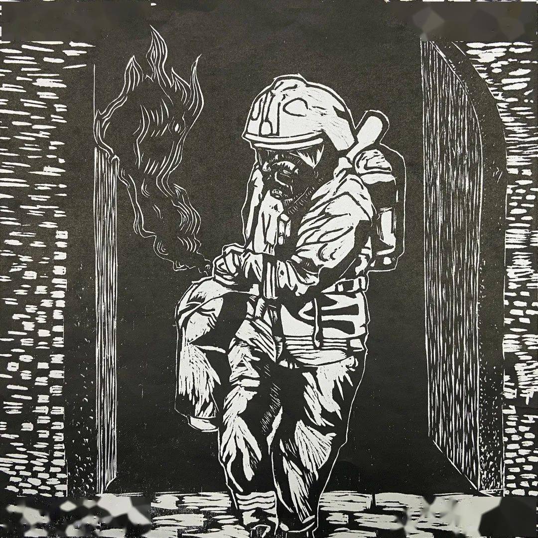 松溪县举办首届我与火焰蓝版画作品征集活动