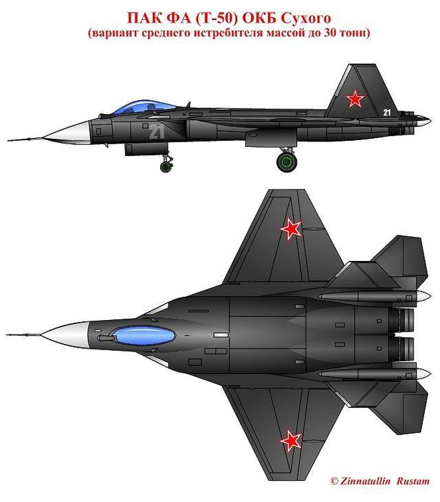 2006年基於蘇47等的pakfa隱形戰鬥機想象圖