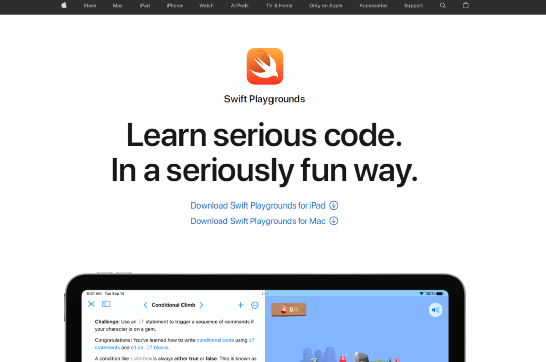 用 iPad 开发 iPhone App，苹果重磅发布 Swift Playgrounds 4
