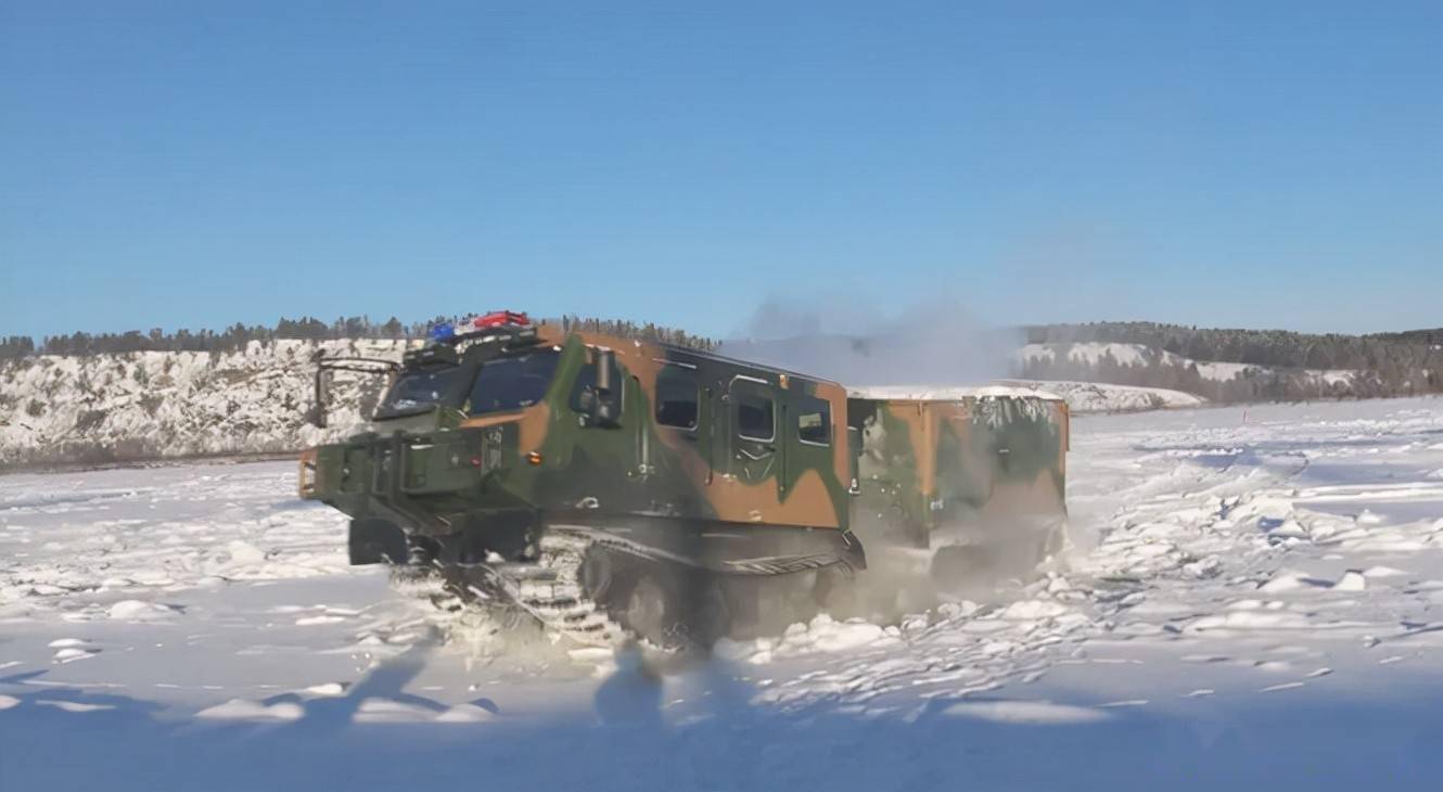 哈一机集团蟒式全地形车助力保障云南地区居民冬季用电