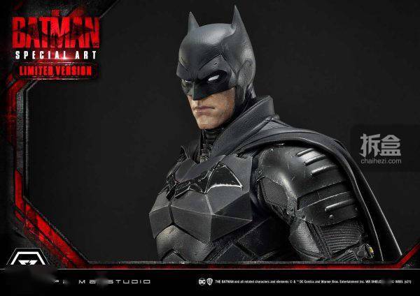 蝙蝠侠PRIME 1 STUDIO 1/3 2022电影 THE BATMAN 蝙蝠侠雕像