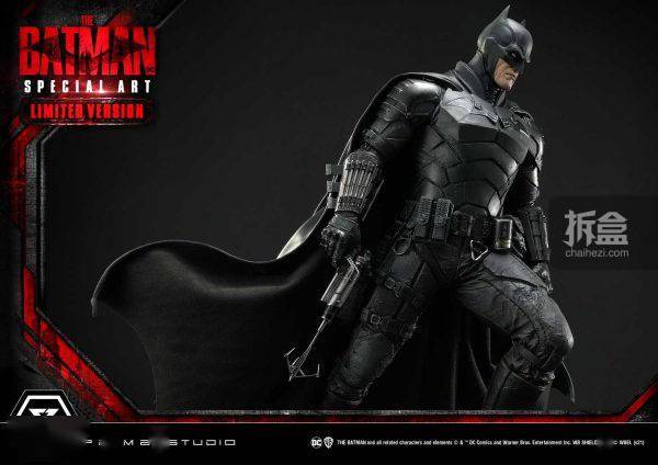 蝙蝠侠PRIME 1 STUDIO 1/3 2022电影 THE BATMAN 蝙蝠侠雕像