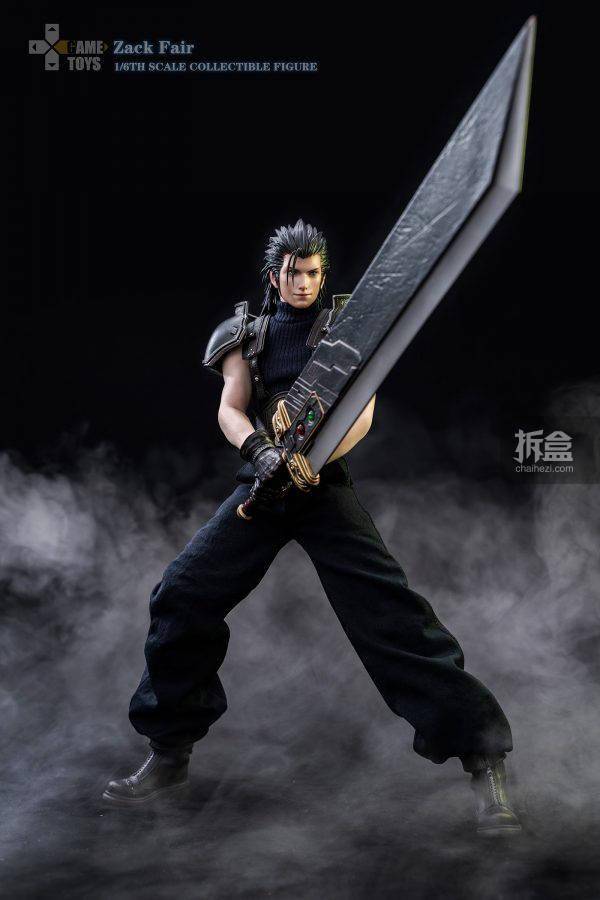 状态GAMETOYS 1/6 幻想战士 扎克斯 可动人偶 兵人12寸