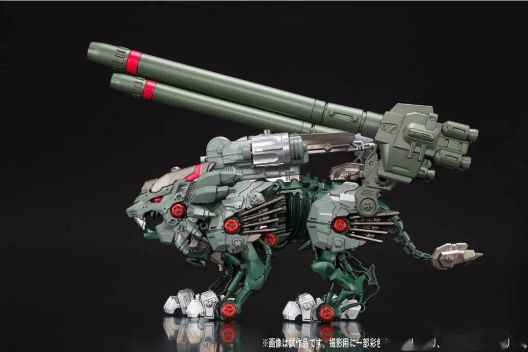 拼装takaratomy新品限定zoidwild系列zwr07进化长牙狮官图