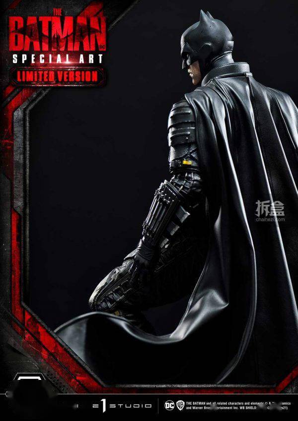 蝙蝠侠PRIME 1 STUDIO 1/3 2022电影 THE BATMAN 蝙蝠侠雕像