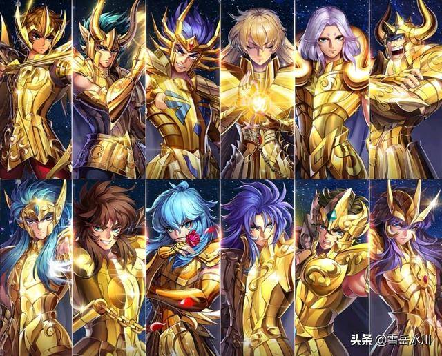 圣斗士星矢12黄金圣斗士的准确实力排名