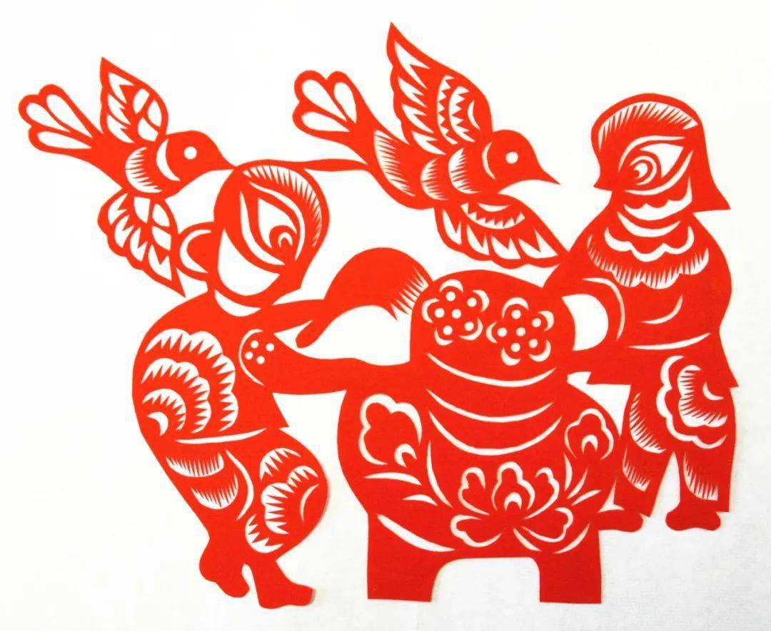 陕西志丹县级非遗传承人李锦梅剪纸作品赏析