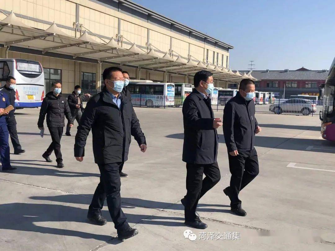 单县县委书记耿振华一行莅临单县新汽车站检查督导_工作_生产_疫情