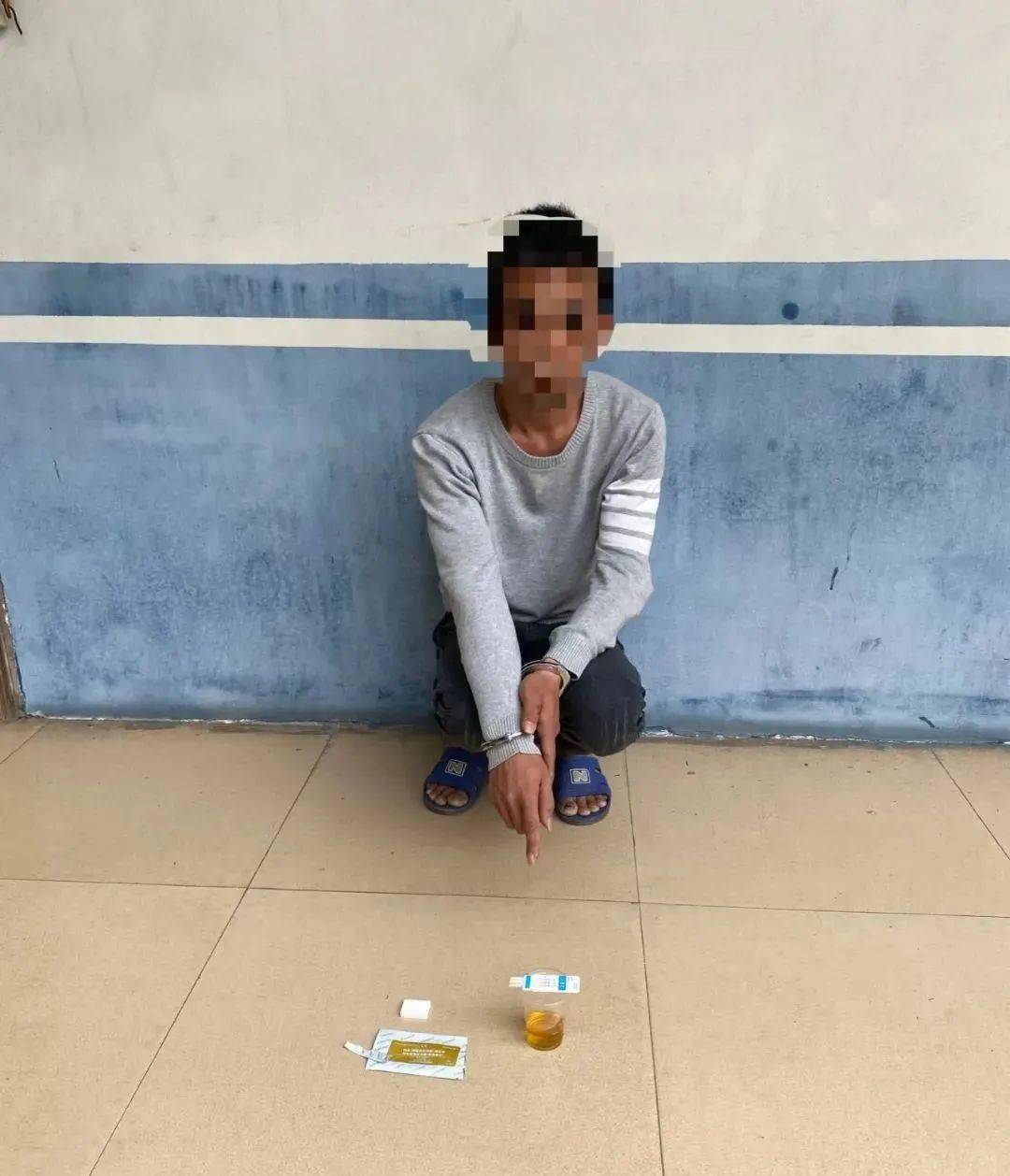 兴业又一个吸毒人被抓希望大家远离毒品