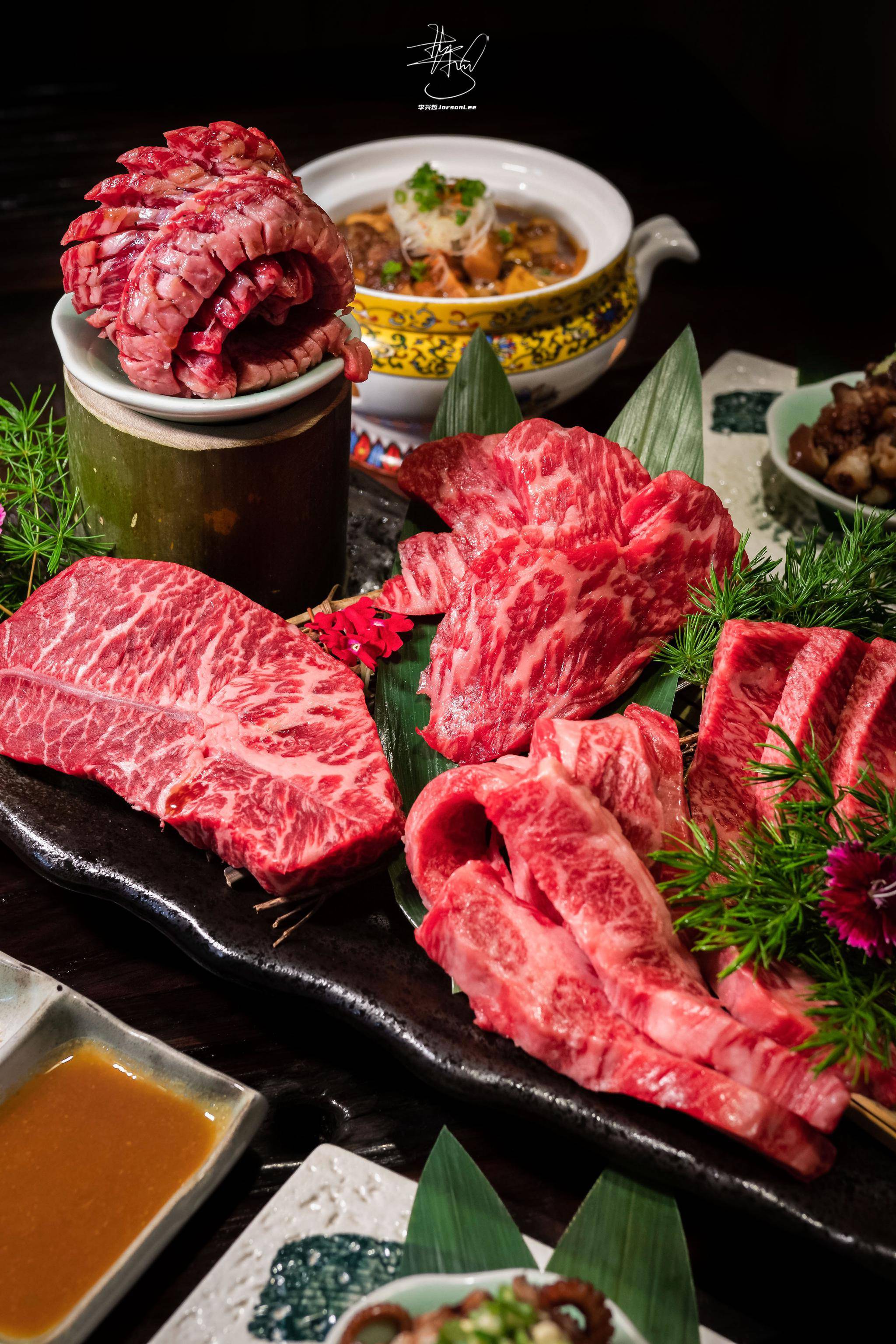 后海味蕾"初"体验丨万叶日式烤肉_食材_拼盘_传统