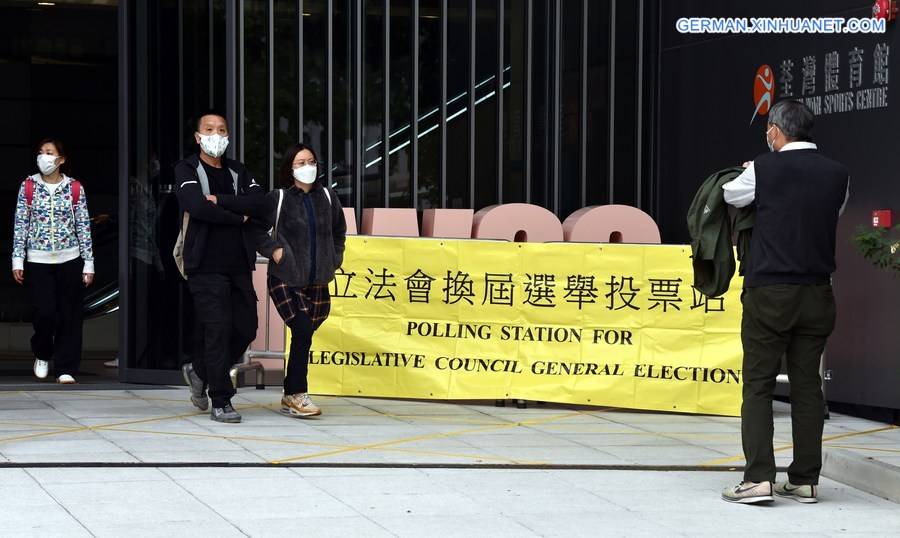 ihreWahlen zum Legislativrat der HKSAR verlaufen reibungslos und ordnungsgem??