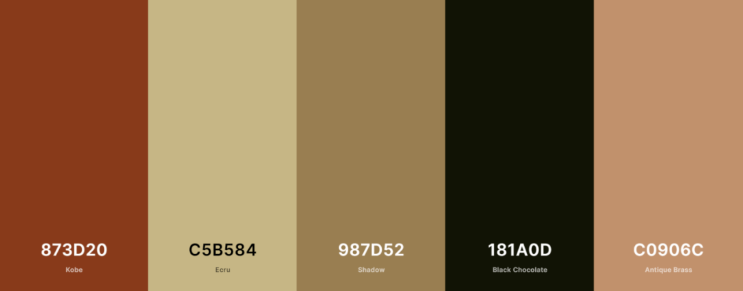 色彩高 级 感 100% 配 色 大 赏 ！