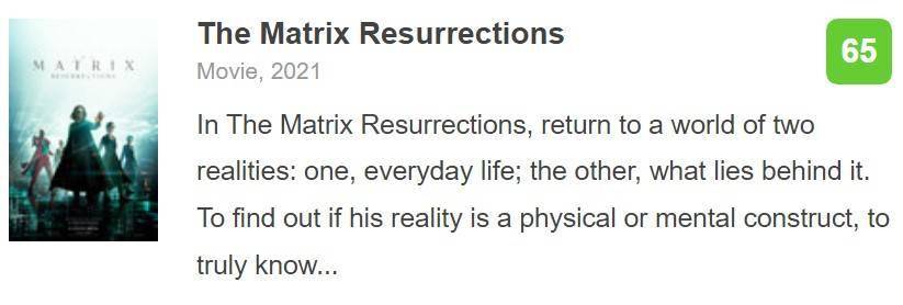 补充|《黑客帝国4》IGN 4分：创意好但是部烂片 吃相难看