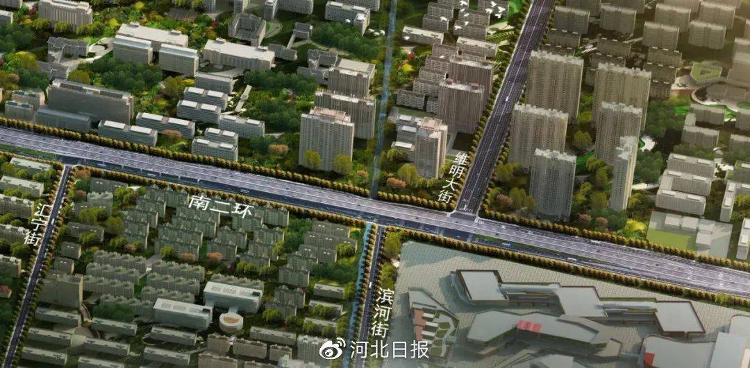 最新消息重磅石家庄二环路沿线8大工程集中开建