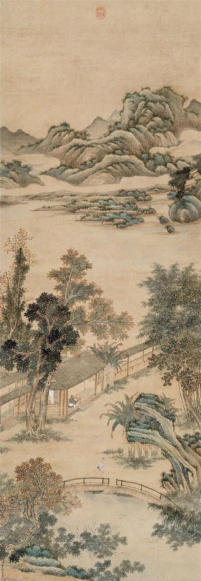 董诰的山水画欣赏_名家_艺术界_鉴定