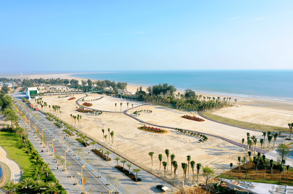 潮美银滩,十里画卷!_大门_北海_滨海