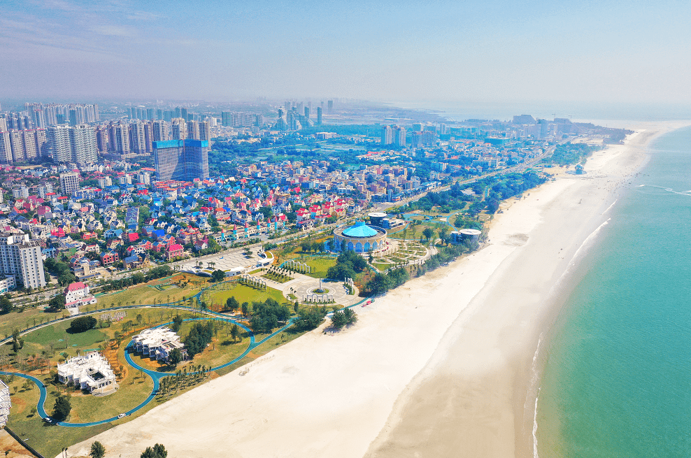 潮美银滩,十里画卷!_大门_北海_滨海