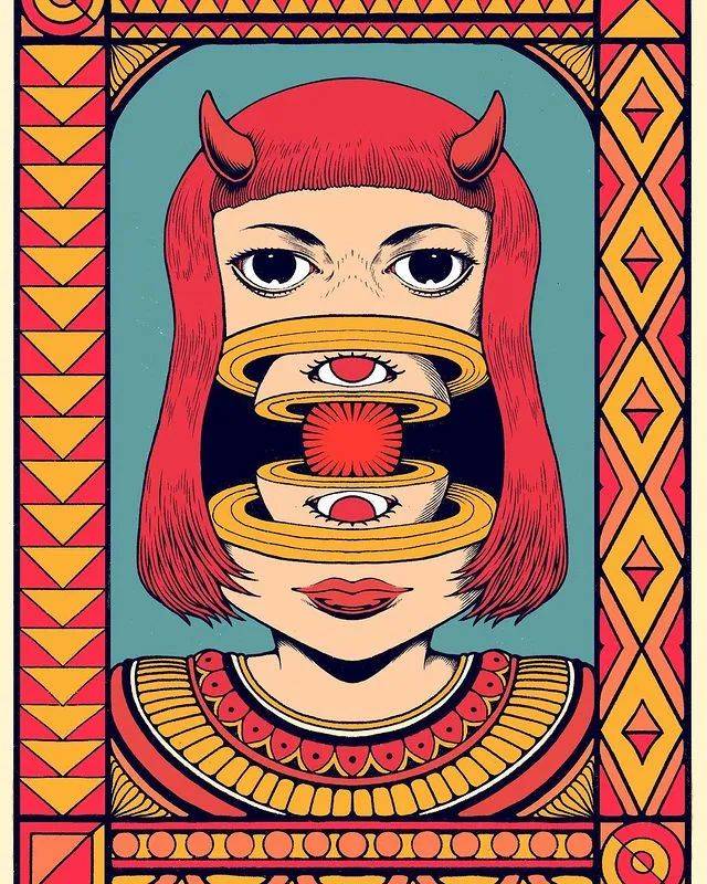 精细华丽的超现实 |艺术家 iain macarthur_图案_作品_元素