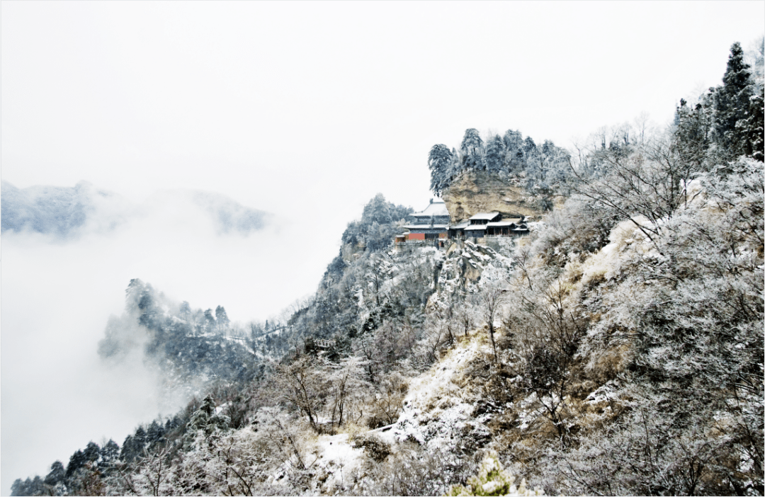 武当山绝美雪景,惊艳你的整个冬季!_寒潮_人间_金顶