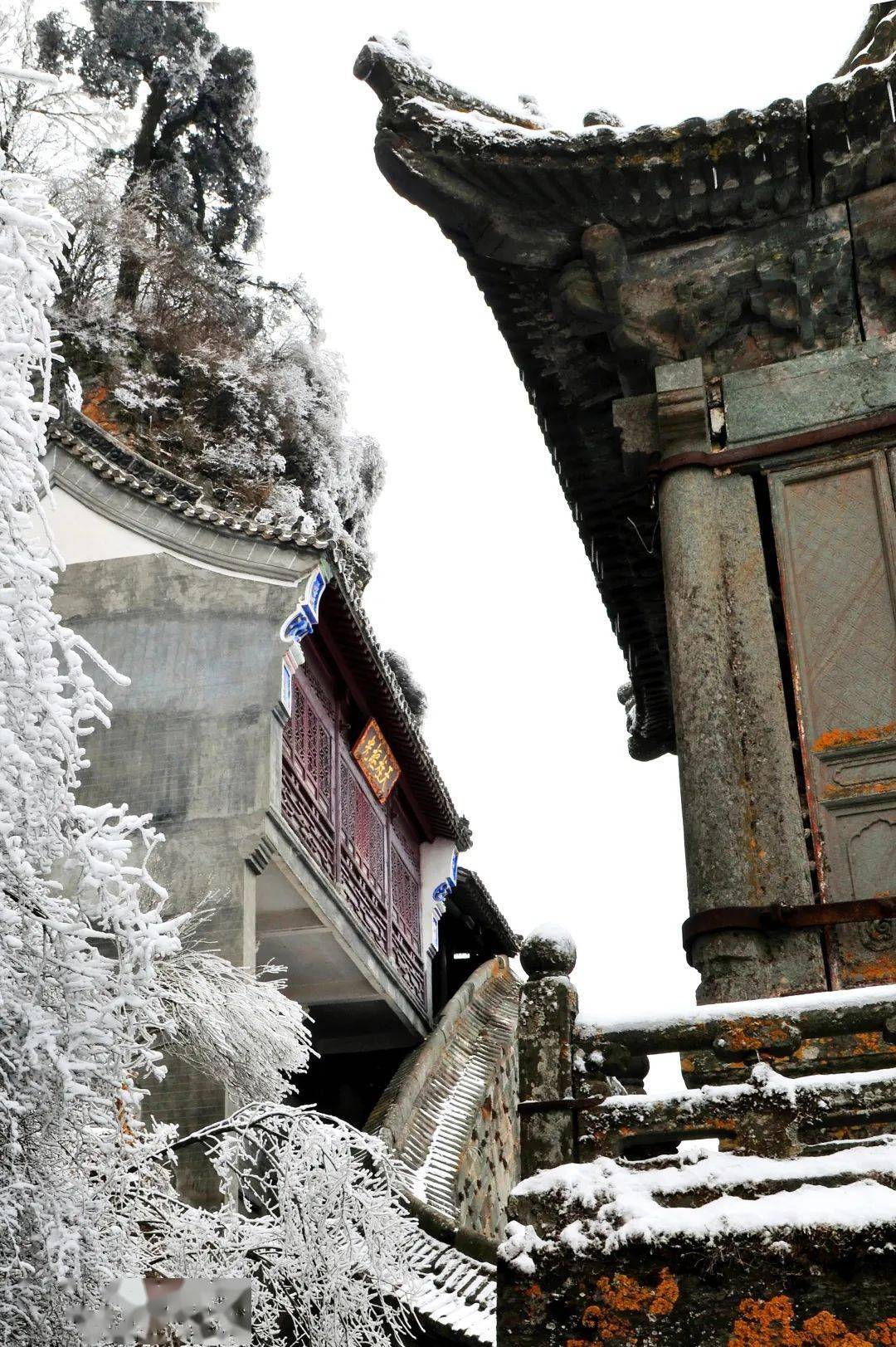 就在本周武当山绝美雪景惊艳你的整个冬季