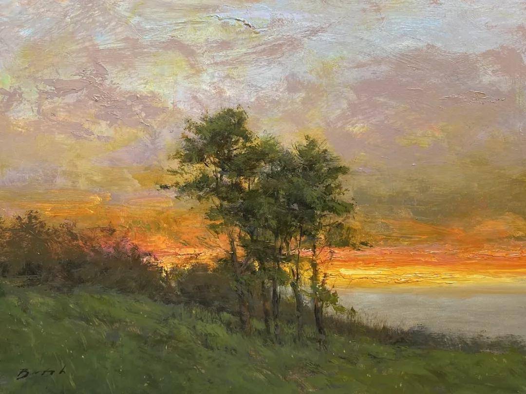 美国当代画家保罗巴奇paulbatch风景油画作品选