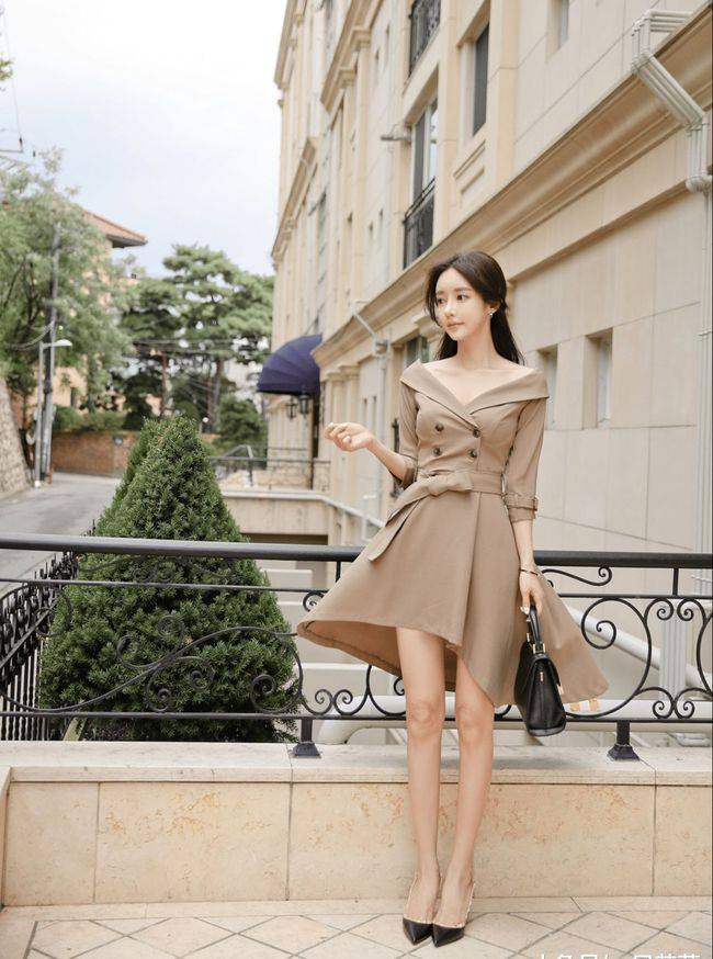 是夸张还是娟秀,美女穿的裙子,最不缺的就是气质!_效果_关系_衣服