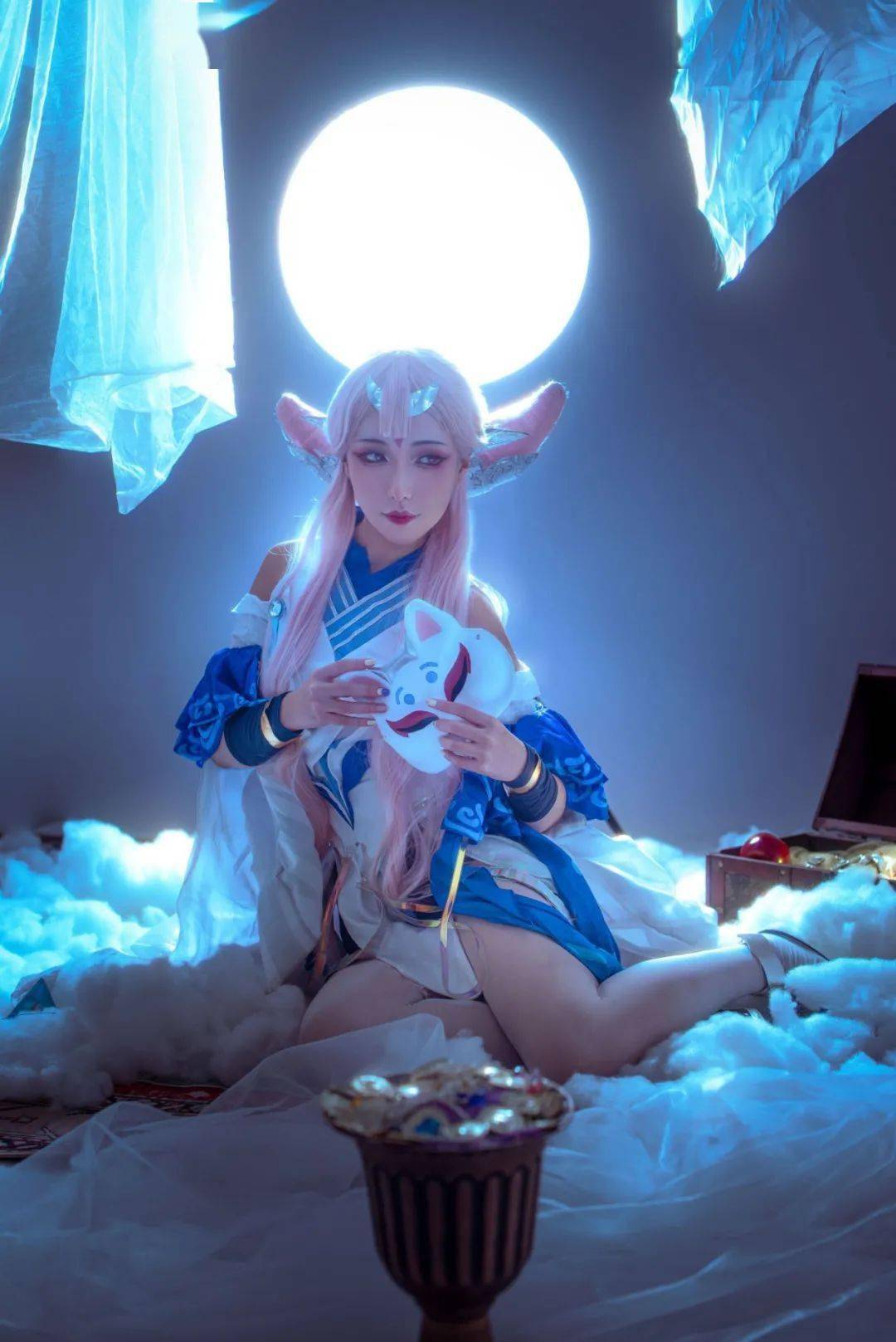 cosplay特辑丨《王者荣耀》貂蝉猫影幻舞cos_西施原_漫友_妲己