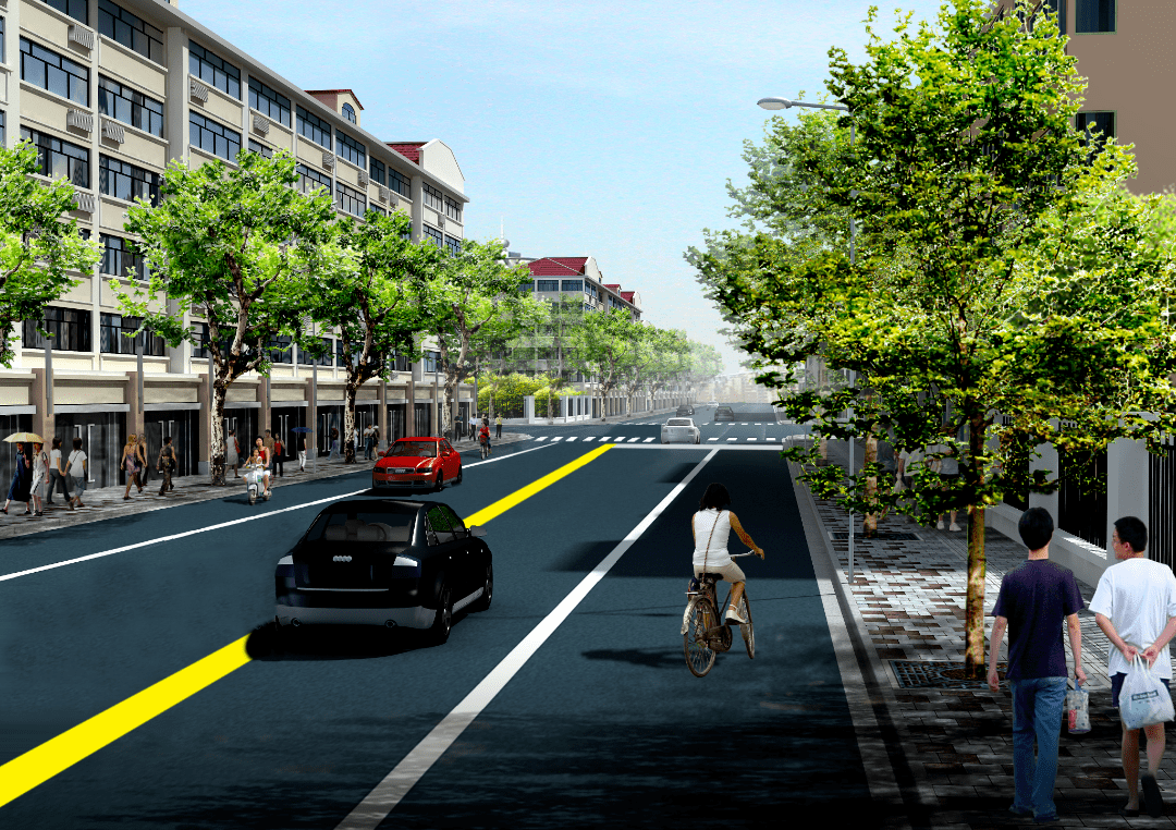 新镇新貌川沙六灶21平方公里区域道路建设正当时