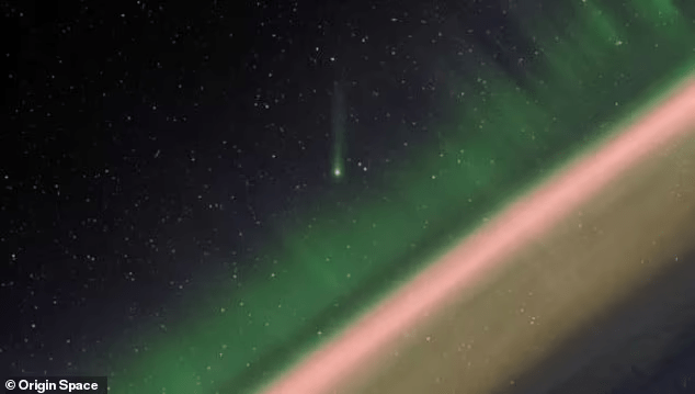 彗星|深圳公司卫星拍到7万年重临地球的绿彗星飞越流星雨和北极光