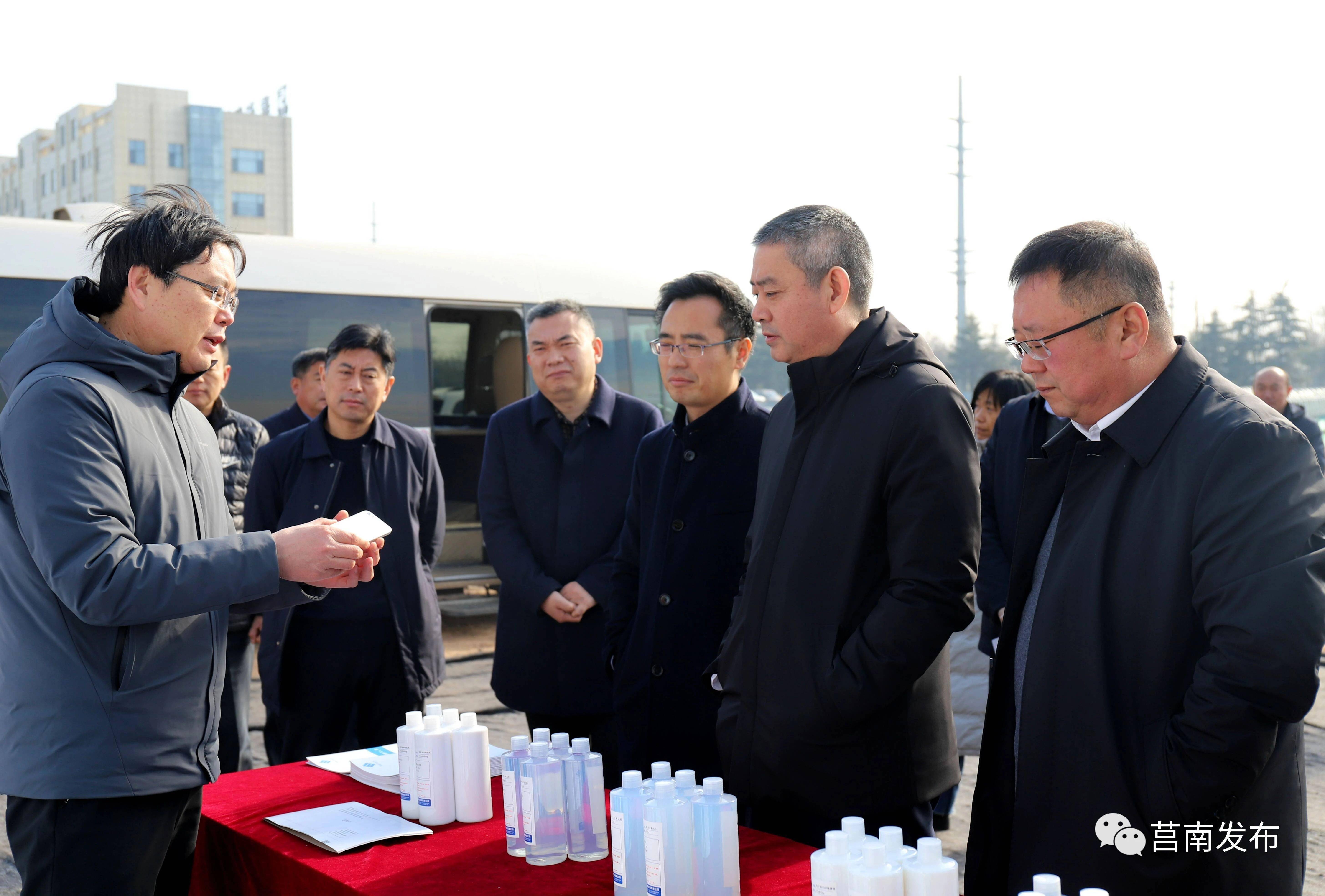 黄慧林、厉伟调研重点项目建设工作