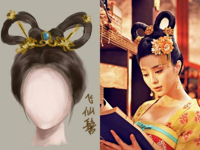 最全!最详细!中国古代发式图鉴_发髻_头发_衍生