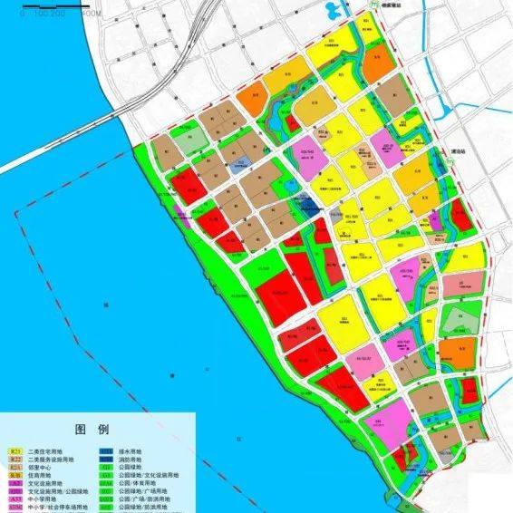 【公示】浦沿单元控规公示,滨江区最后的一线成片沿江怎么建?_规划_景观带_绿地