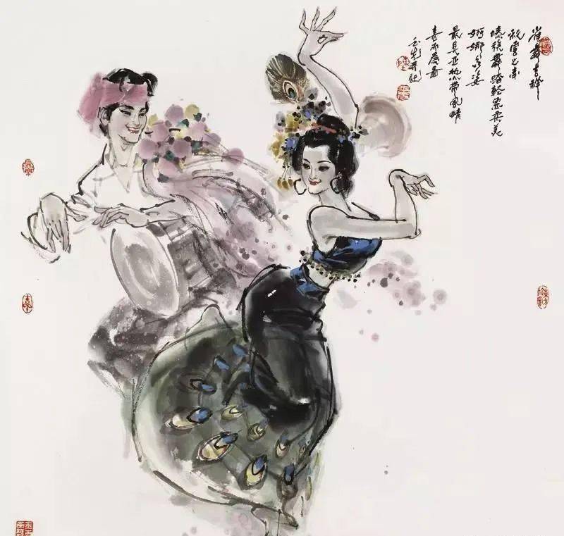 大师手笔,56个民族,56种风情,真的美极了!_文字_作品_题材
