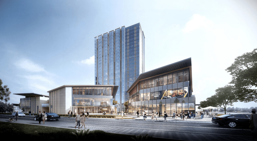 效果图曝光江北再添一座商业综合体