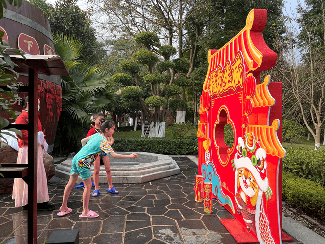 泡温泉吃火锅投壶有礼丨元旦假期近3万人打卡渝北统景温泉